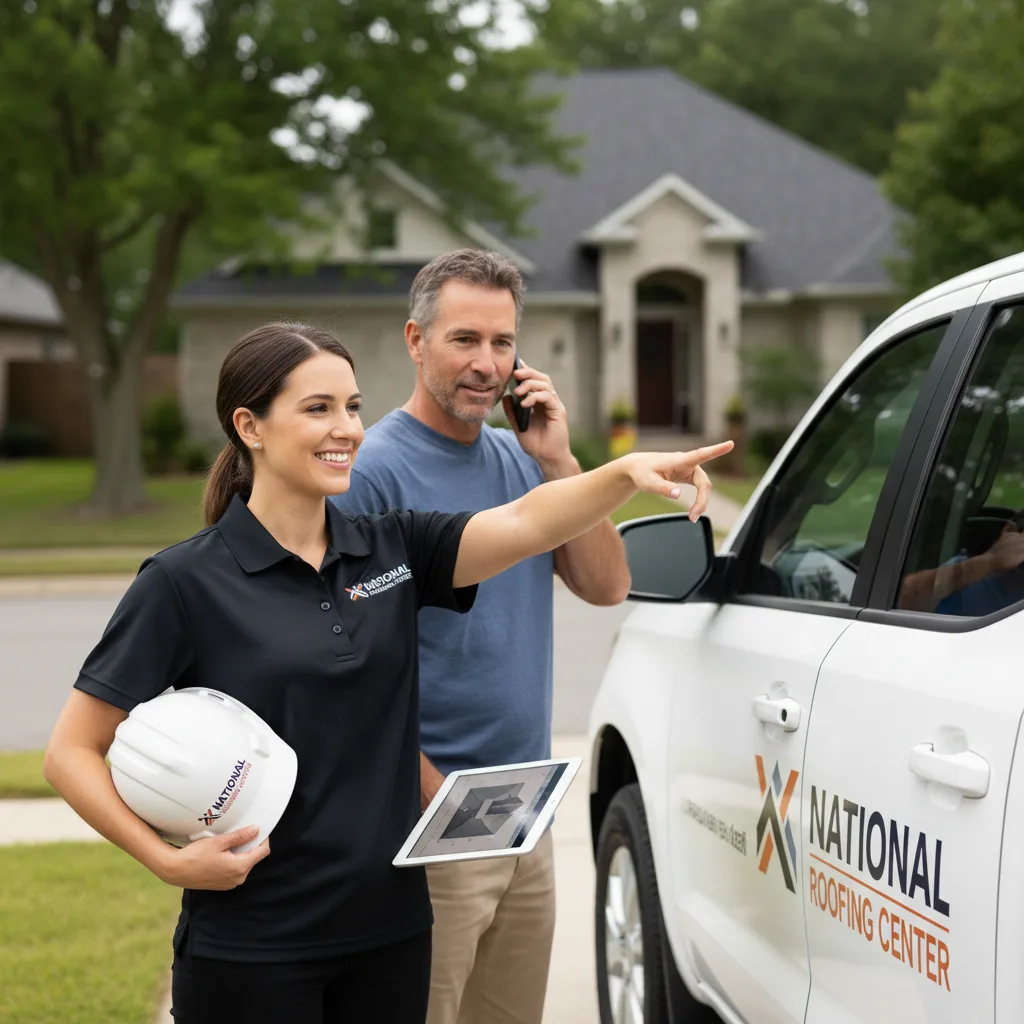 National Roofing Center customer support in Rotan